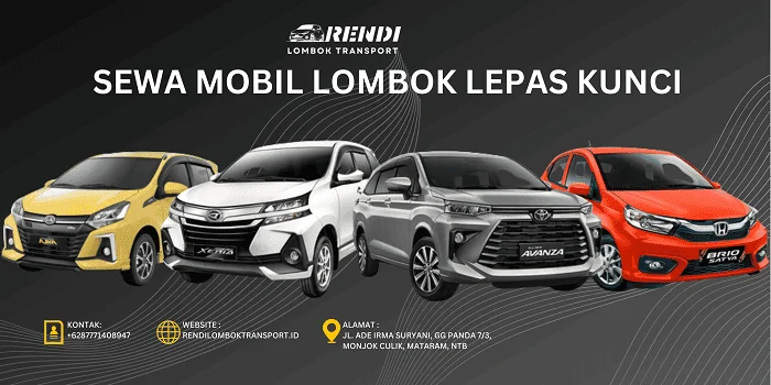 Sewa Mobil Lombok Lepas Kunci